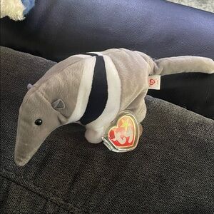 Ants Gray plush beanie baby Toy NWT